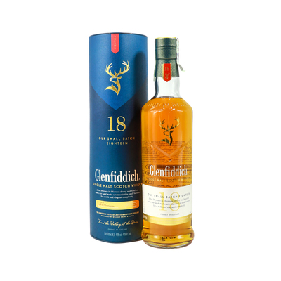 Gift basket with Glenfiddich 18 YO Whiskey One gift 01008